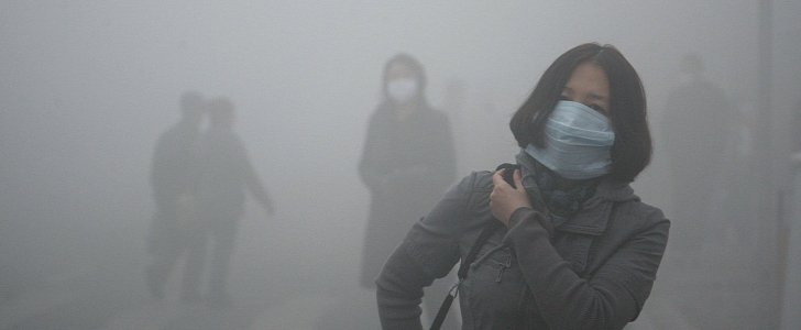 Wearing a mask while walking on the street becomes imperative in China