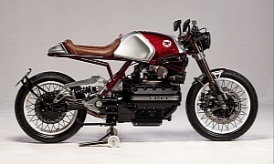 Breathtaking BMW K 100 Cafe Racer From Greece Is Great in Every Possible Way