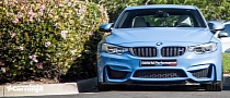 Breathtaking Yas Marina Blue BMW M3 Spotted in the Wild