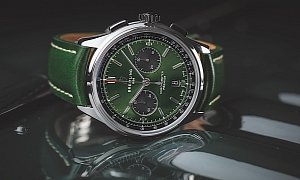 Breitling Unveils Premier B01 Chronograph 42 Bentley British Rac­ing Green