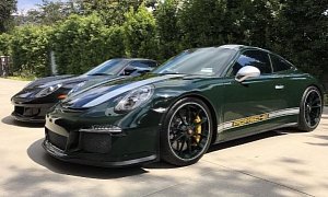 Brewster Green Porsche 911 R with $100,000 in Options Is "One Fast Beetle"