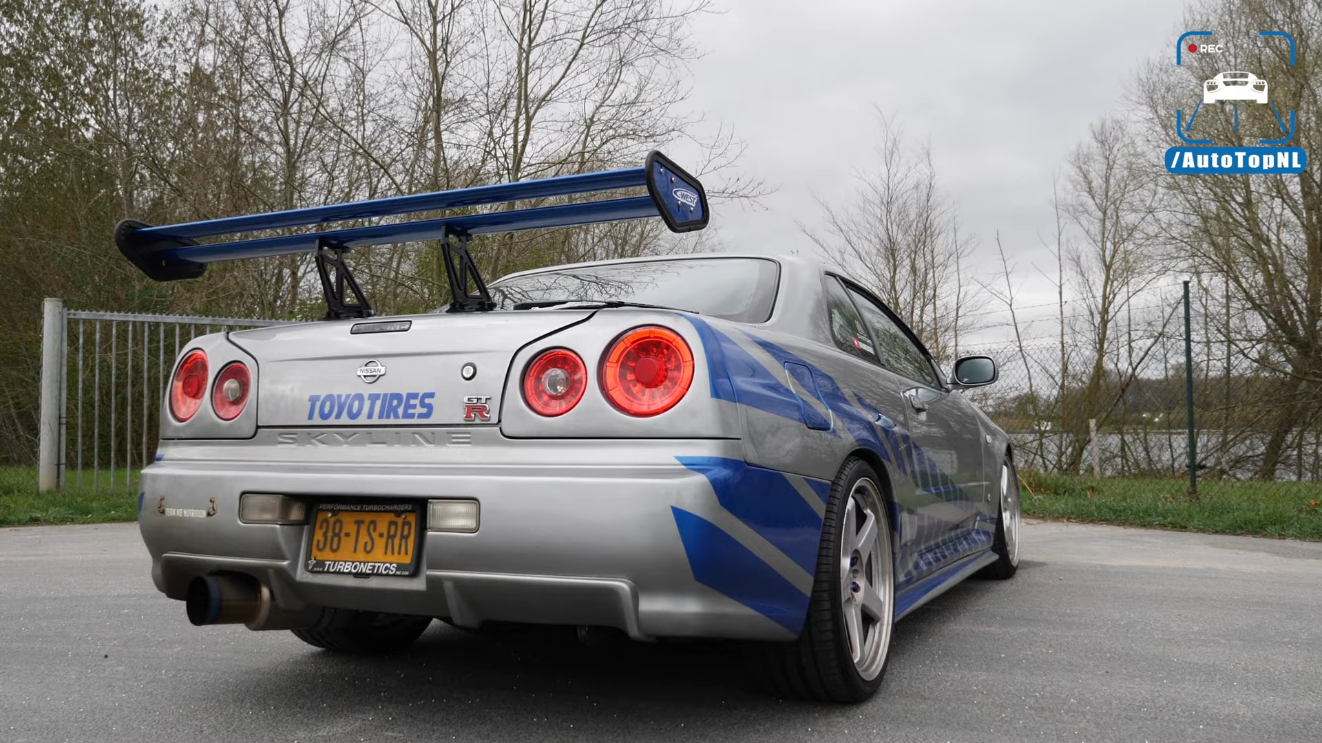 How much HP did Brian's GTR have?