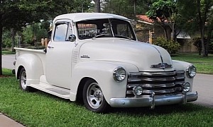 Bride’s Dress 1953 Chevy 3100 Should Have Been a Rat Rod, Packs Insane Hardware