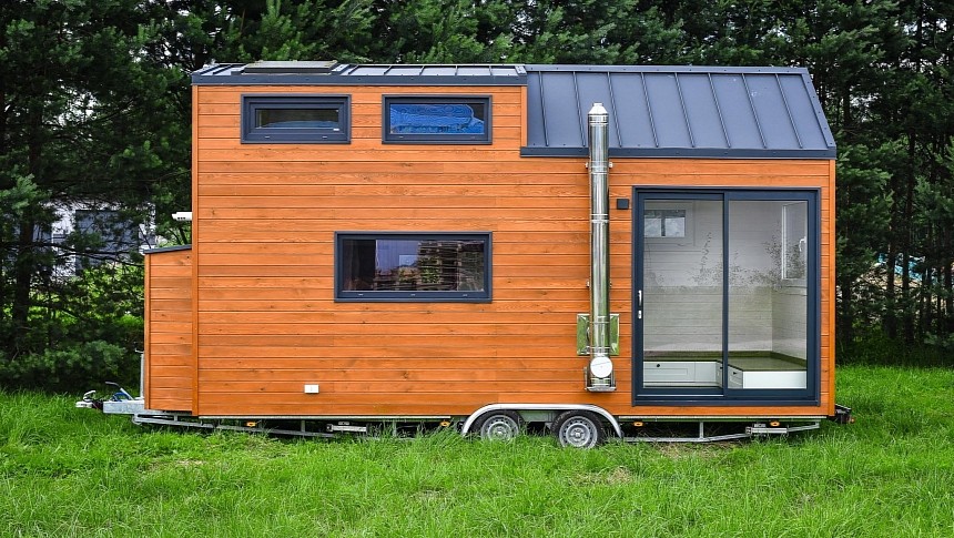 The Sunshine tiny home is perfect for a family of four