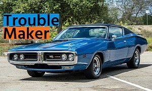 Bright Blue 1971 Dodge Charger Super Bee Ditches 383 CI V8 for Something Way More Powerful