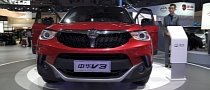Brilliance V3 SUV Makes a Shy Debut at the Shanghai Auto Show 2015