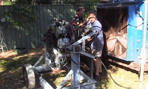 Brilliant Home-Made Radial Engine