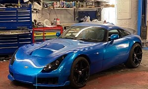 Brit Rescues TVR Sagaris "Shell", Builds It with BMW Cupholder, Original Engine
