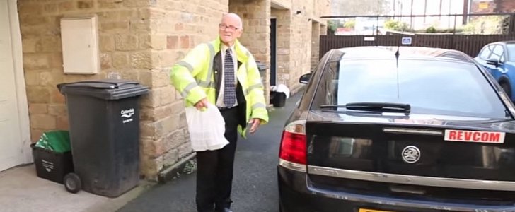 Brian Loughan is Britain's oldest takeaway driver at 82