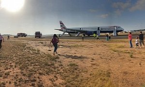 British Airways Plane Catches Fire, Cabin Crew Handle Emergency like Rookies