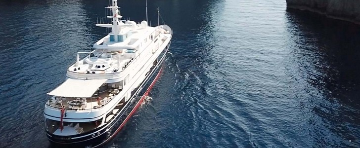 Virginian is a 30-year-old classic superyacht
