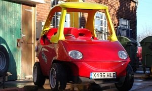British Company Builds Adult-Sized Little Tikes Cozy Coupe