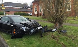British McLaren 650S Spider Owner Hits a Tree Ten Minutes After Taking Delivery