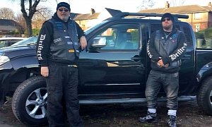 British Motorcycle Clubs Patrol the Streets in Flooded Areas Preventing Looting