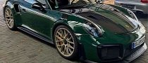 British Racing Green 2018 Porsche 911 GT2 RS Is Dressed For the Occasion