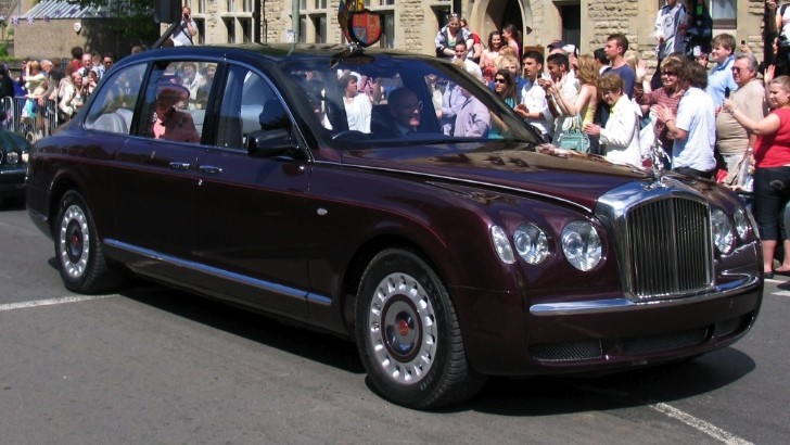 The Queen's car