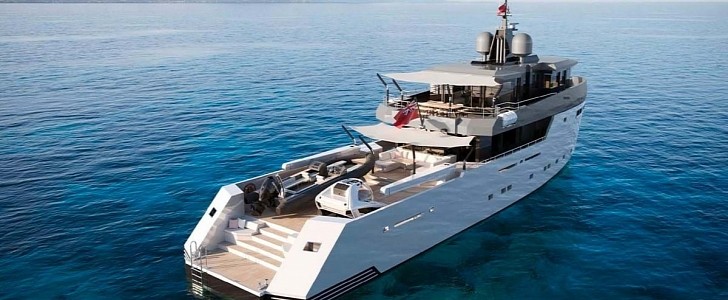 Project Fox is one of the most remarkable recent British superyacht