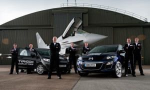 British Typhoon Display Team Gets a Little Boost from Mazda