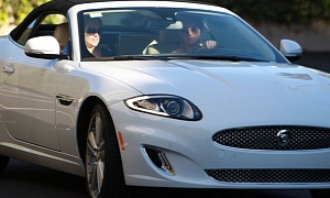 Britney Spears Buys New Jaguar Convertible