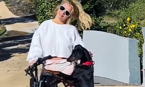 Britney Spears Starts the Year Riding the Super73 Electric Bike