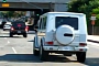 Britney Spears Drives Around in White Mercedes G55 AMG