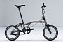 Brompton Redefines Itself With Its Lightest Folding Bike Ever, It Weighs Just 16 Lb.