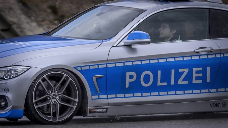 Bruno Spengler with AC Schnitzer’s Police Car