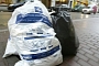 Brussels Police Hides Speed Traps in Garbage Bags