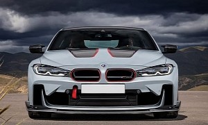 Brutal 2023 BMW M4 CSL Digital Redesign Makes It Wider, Lower, Wickedly Cooler