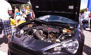 BRZ06: a Subaru with V8  Corvette Engine Swap Has 500 HP