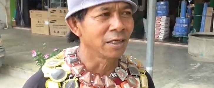 Thai man killed on his tuk-tuk when he leaves lucky "Buddha armor" at home