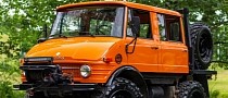 Buffed 1979 Mercedes Unimog 421 Flatbed Looks Ready for Edge-of-the-World Trips