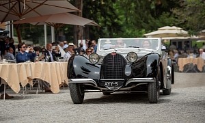 Bugatti 57 S Is the Impressive Winner of the Concorso d'Eleganza Villa d'Este 2022
