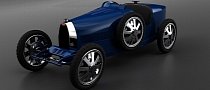 Bugatti Baby II, a Replica of the Type 35, Is a EUR 30,000 Car for Kids and Dads