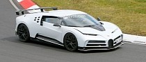 Bugatti Centodieci Looks Like a ‘90s Video Game Supercar on the Nurburgring