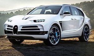 Bugatti Centodieci SUV Rendered, Stands Out Like a Sore Thumb