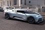 Bugatti Centodieci "Wagon" Looks Like a Wedge, Has Shaved Posterior