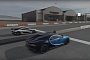 Bugatti Chiron and Koenigsegg One:1 Lock Horns in Virtual Standing Mile Race
