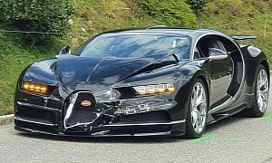 Bugatti Chiron and Porsche 911 Crash in Switzerland in 4-Vehicle Pileup