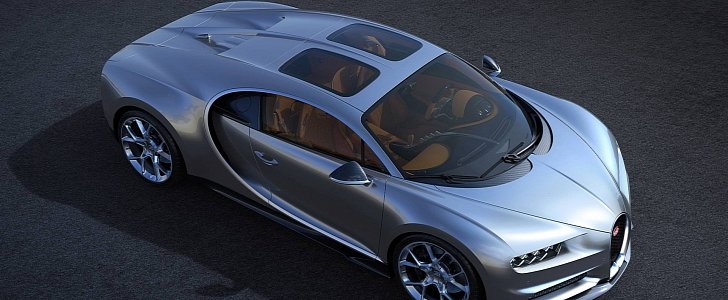 Bugatti Chiron glass roof option