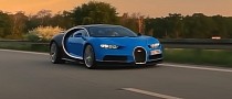 Bugatti Chiron Hits 257 Mph on Public Road, No Ticket Issued