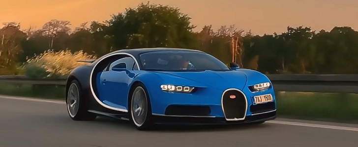 A Bugatti Chiron owner went flat out on the Autobahn reaching a maximum speed of 257 mph