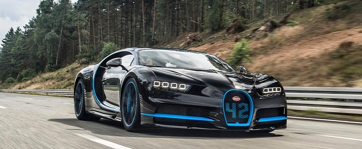 Bugatti Chiron record holder