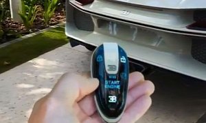 Bugatti Chiron Smart Key Concept Can Start W16 Engine Remotely, Is a One-Off