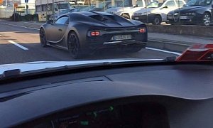 Bugatti Chiron Spied in Production-Ready Form, Hybrid Hypercar “Looks” Lightweight