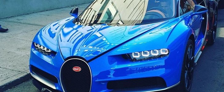 Bugatti Chiron Spotted in Manhattan