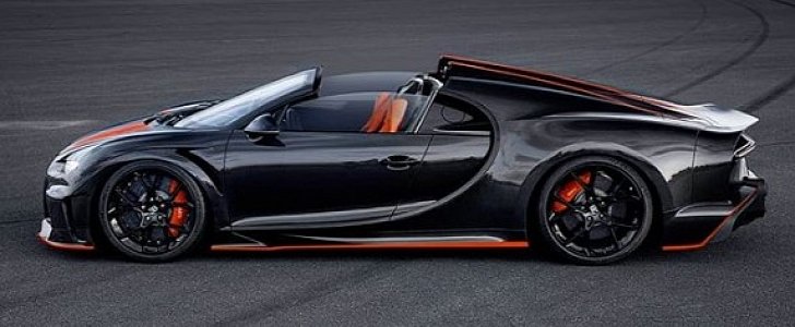 Bugatti Chiron Super Sport 300+ Roadster rendering