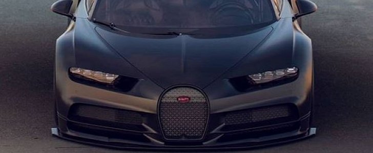 Bugatti Chiron Supersport rendered