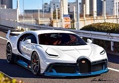 Bugatti Chiron with Divo Bodykit Rendered as Tuner Hypercar