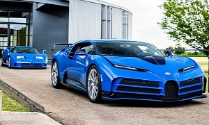 Bugatti Delivers the First Centodieci, Wearing Bugatti Bleu and Pushing Out 1,577 HP